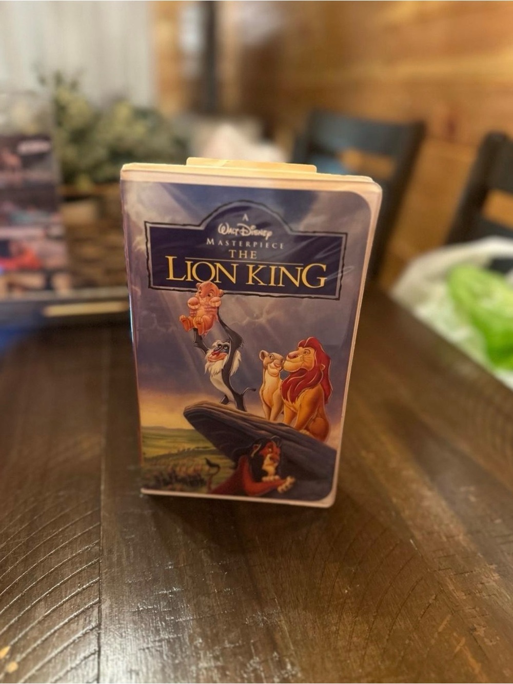 1995 Lion King VHS masterpiece edition